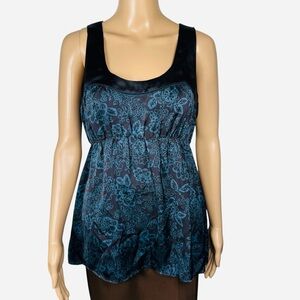 MINT Jodi Arnold Silk Sleeveless Floral Blouse Size 10